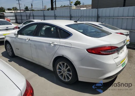 2017 Ford Fusion Se Hybrid from USA, damaged, VIN 3FA6P0LU4HR409687